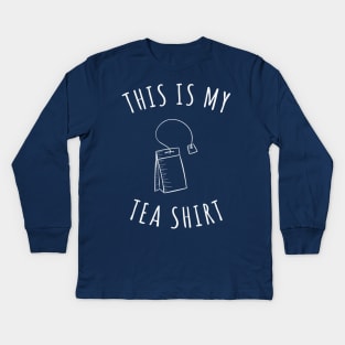 This Is My Tea Shirt Kids Long Sleeve T-Shirt